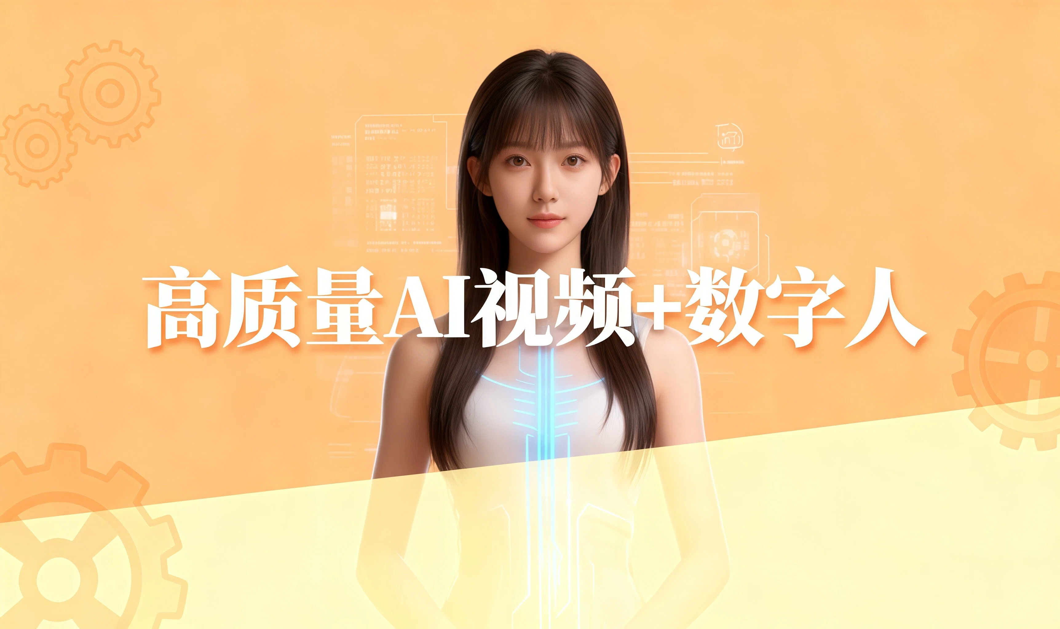 高质量AI视频+数字人